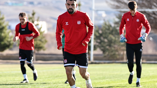 Sivasspor, Hatayspor maçı hazırlıklarını sürdürdü
