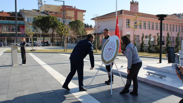 Çanakkale'de 14 Mart Tıp Bayramı dolayısıyla tören düzenlendi