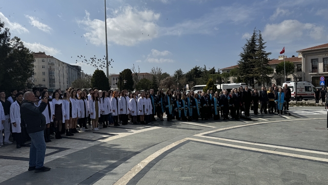 Kırklareli'nde 14 Mart Tıp Bayramı kutlandı