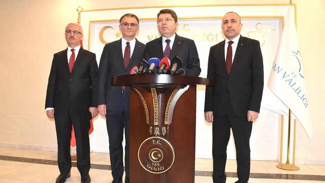 Adalet Bakanı Yılmaz Tunç, Van'da konuştu: