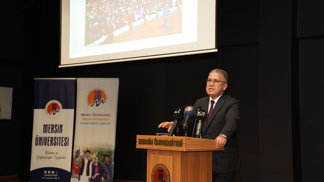 Mersin Üniversitesi Rektörü Prof. Dr. Erol Yaşar, üniversitenin projelerini anlattı: