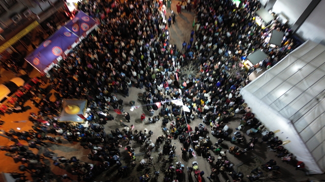 Samsun'da 600 yıllık gelenek "Sele Sepet Top Kandil Şenliği" bu yıl da sürdürüldü