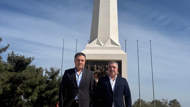 Tarihi Gelibolu Yarımadası'nda bulunan Azerbaycan Anıtı'nda şehitler için anma etkinliği düzenlendi