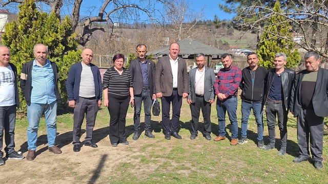 Taşkesti'de "Enerji Dostu Mavi Yeşil Okul" projesi toplantısı yapıldı