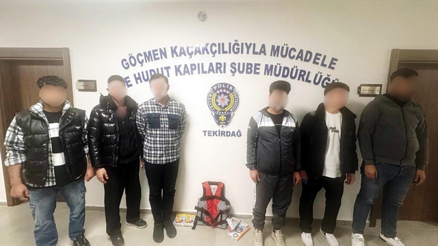 Tekirdağ'da 3 göçmen kaçakçılığı şüphelisi tutuklandı