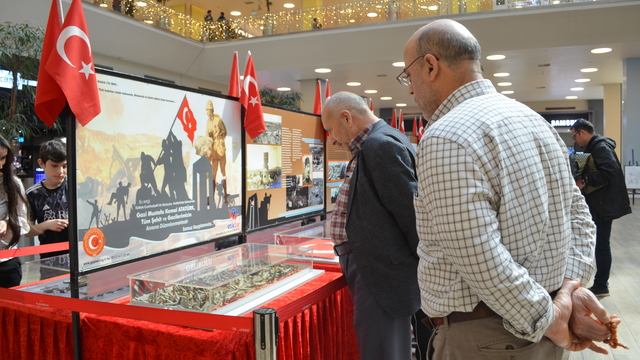 Çanakkale savaşında kullanılan teçhizatlar Kocaeli'de sergilendi