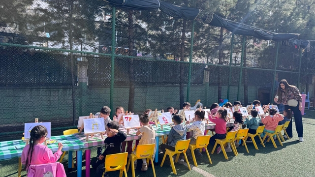 Siirt'te öğrenciler etkinlik yaptı