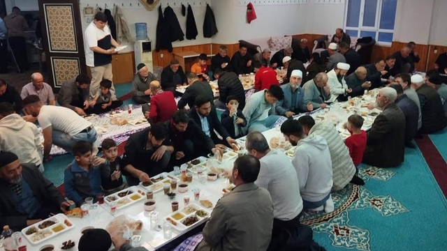 Sorgun'da aileler Müftülüğün "İyilik Sofrası"nda buluştu