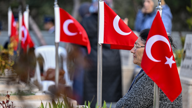 Çanakkale Deniz Zaferi'nin 110. yılı dolayısıyla Anıtkabir'de tören düzenlendi