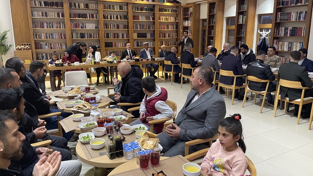 Malazgirt'te şehit aileleri ve gazilere iftar verildi