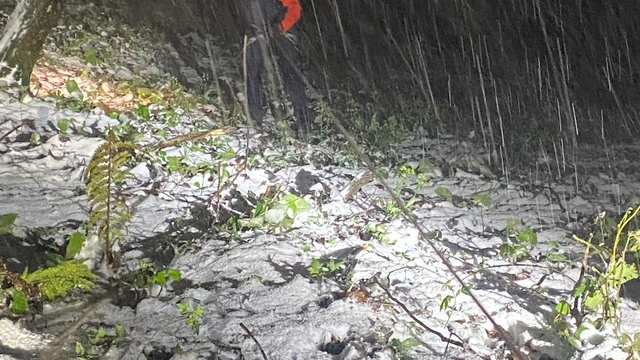 Sakarya'da şarampole devrilen otomobilde mahsur kalan sürücü kurtarıldı