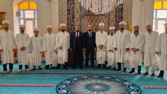 Cide'de görevine yeni başlayan din görevlileri için tören düzenlendi