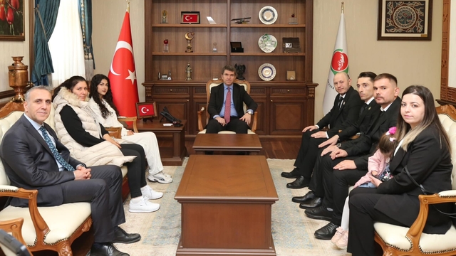 Amasya'da Devlet Övünç Madalyası ve Beratı Tevcih Töreni düzenlendi