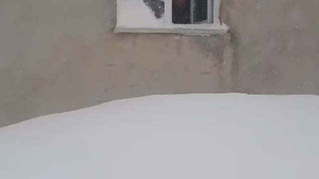 Sivas'ın kırsal kesimlerinde kar kalınlığı yarım metreyi aştı