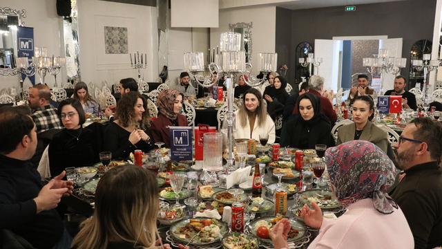 Kayseri'de muhasebeciler iftarda bir araya geldi