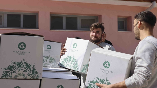Akkuyu Nükleer A.Ş.'den ramazan dolayısıyla gıda kolisi desteği
