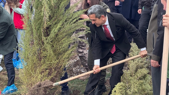 Batman ve Şırnak'ta fidanlar toprakla buluşturuldu