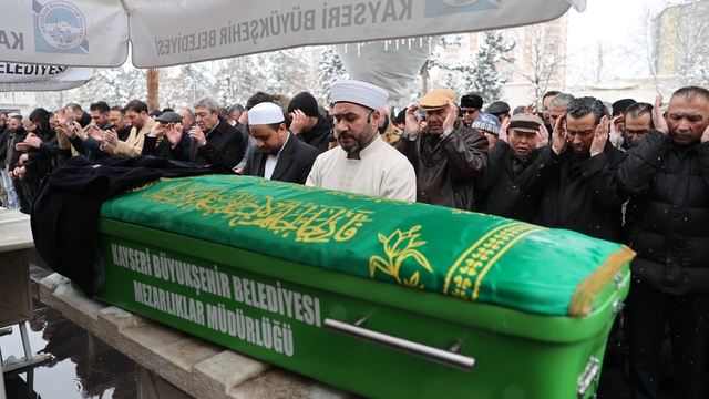 TSYD Kayseri Şube Başkanı Oktay Ensari son yolculuğuna uğurlandı