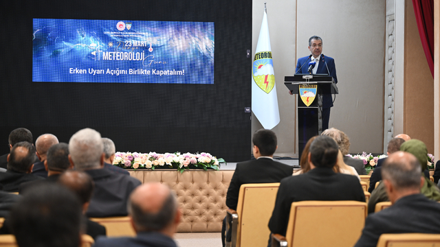 Meteoroloji Genel Müdürlüğünce "23 Mart Dünya Meteoroloji Günü" etkinliği düzenlendi