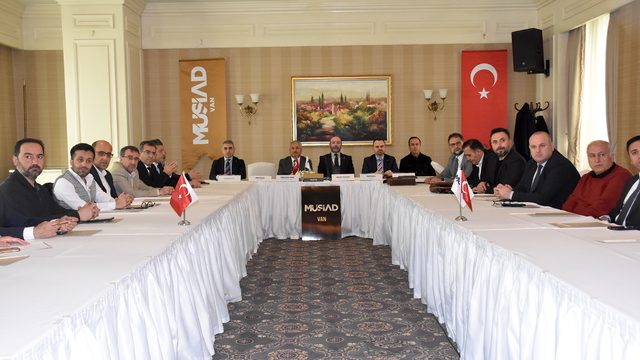 "MÜSİAD Turizm Sektör Kurulu 5. Bölge Tanışma ve İstişare Toplantısı" Van'da yapıldı