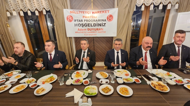 Amasya'da MHP İl Başkanlığınca iftar programı düzenlendi