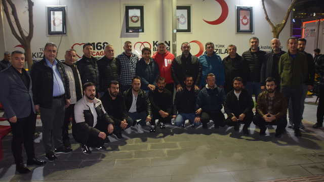 Batman'da ASKON üyeleri kan bağışında bulundu