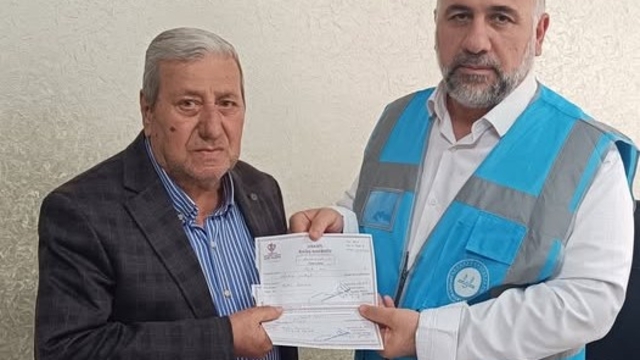 Cizreli vatandaştan Gazze'ye yardım