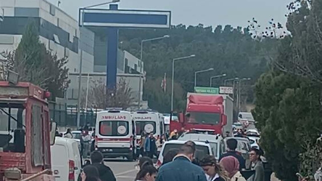 Sızan amonyak gazından etkilenen 10 işçi tedaviye alındı