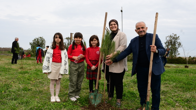 Terme'de Şehit Savcı Mehmet Selim Kiraz hatıra ormanı oluşturuldu