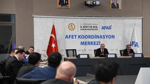 Kastamonu'da İl Güvenlik ve Asayiş Koordinasyon Kurulu toplantısı yapıldı