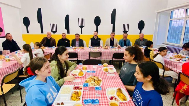 Havza'da öğrenciler geleneksel ramazan şenliğinde bir araya geldi