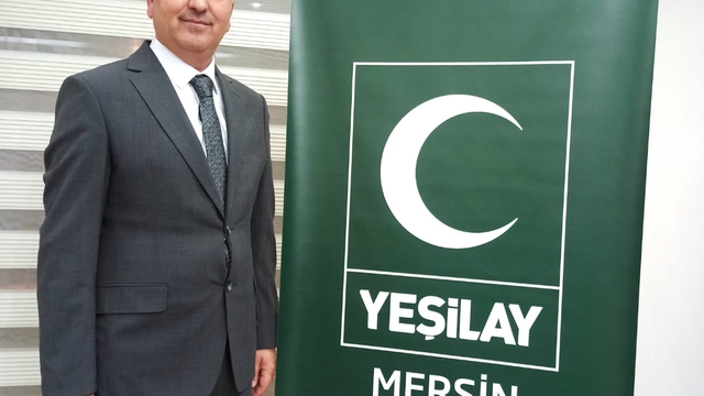 Yeşilay Mersin Şube Başkanlığına Kemalettin Erdoğan görevlendirildi
