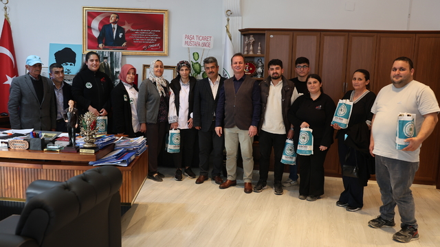 Gülnar Belediyesinde bayramlaşma programı düzenlendi