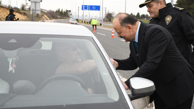 Kastamonu'da bayram tatili dolayısıyla yollarda güvenlik tedbirleri artırıldı