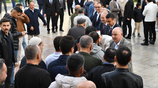 Denizli'de bayramlaşma programı düzenlendi