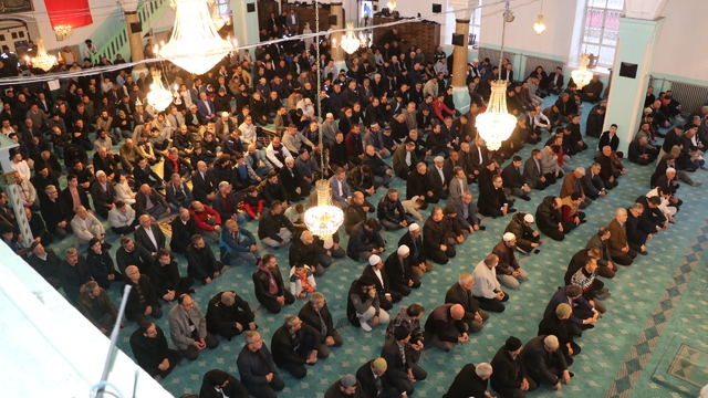 Burdur'da bayram namazı kılındı