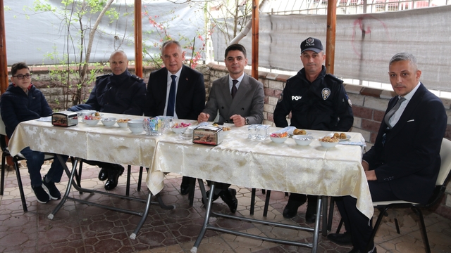 Taşova'da bayramlaşma programı düzenlendi