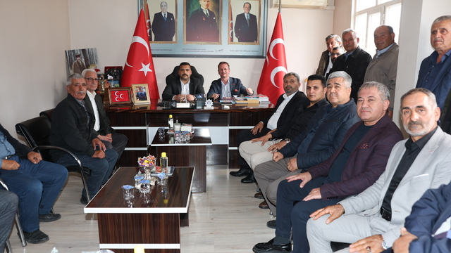MHP Gülnar İlçe Başkanlığı'nda bayramlaşma programı düzenlendi