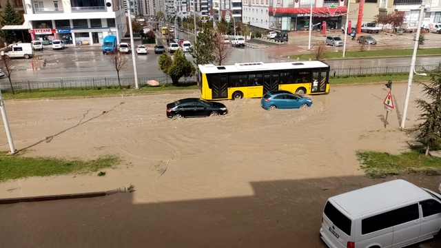 Malatya'da sağanak etkili oldu