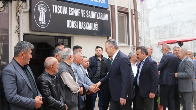 AK Parti Taşova İlçe Başkanlığınca bayramlaşma programı düzenledi