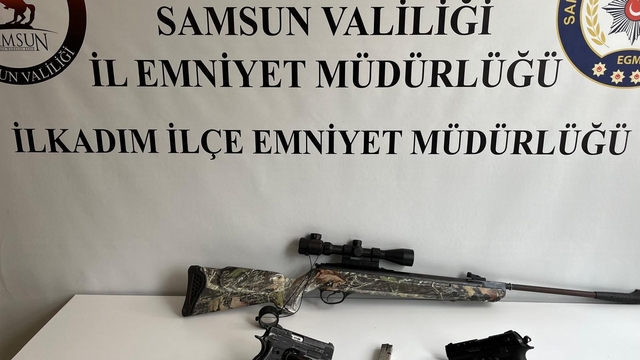 Samsun'da asayiş uygulamasında 2 kişi yakalandı