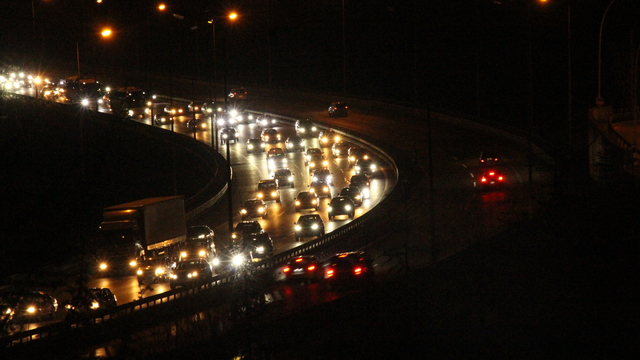 TEM Otoyolu Kocaeli geçişinde dönüş yoğunluğu (2)