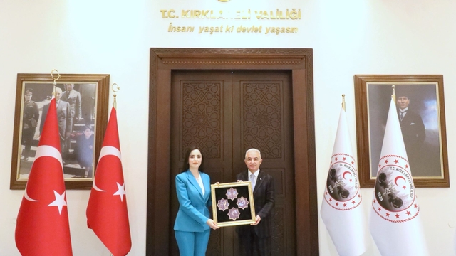 Kırklareli Valisi Turan'a ziyaret