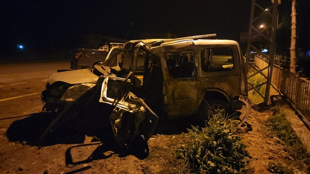 Amasya'da panelvan ile hafif ticari aracın çarpıştığı kazada 7 kişi yaralandı