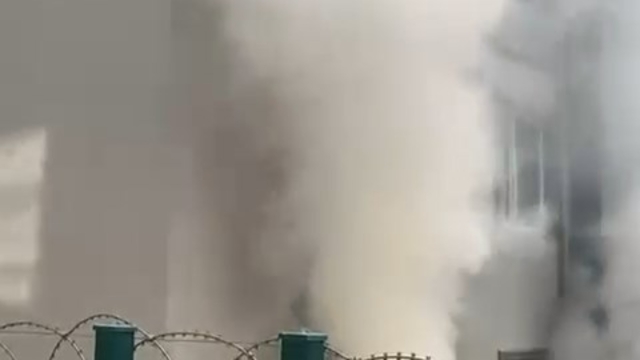 Bursa'da 5 katlı binada yangın