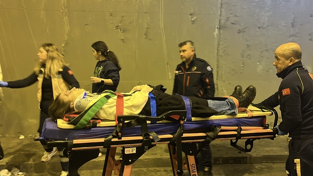 TEM Otoyolu'nda zincirleme kaza: Yaralılar var