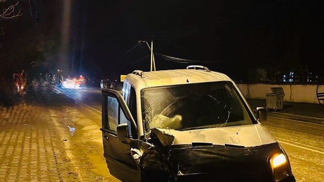 Afyonkarahisar'daki trafik kazasında 2 kişi yaralandı