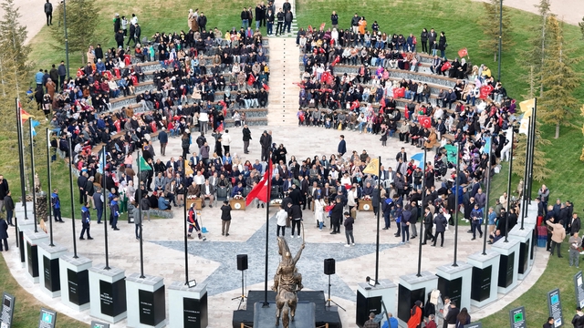 Nevşehir'de Türk Devletleri Anıtı açılışı yapıldı