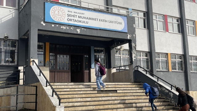 Malazgirt'te öğrenciler ikinci ara tatil sonrası dersbaşı yaptı