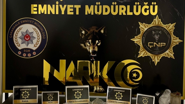 Çanakkale'de uyuşturucu operasyonunda gözaltına alınan 2 zanlı tutuklandı